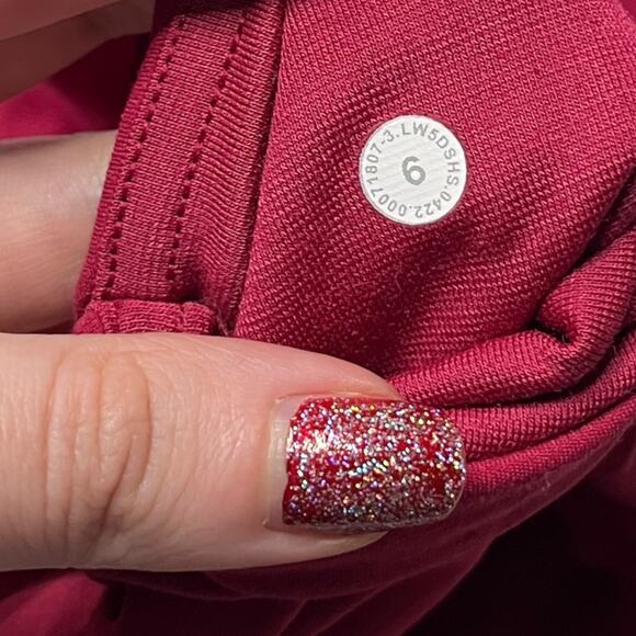 Lululemon Align High-Rise Pant with Pockets Pomegranate Size 6 - Picture 4 of 5